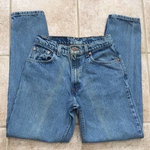 Levi's 550 Vintage Relaxed Fit Tapered Leg High Waist Mom Jeans